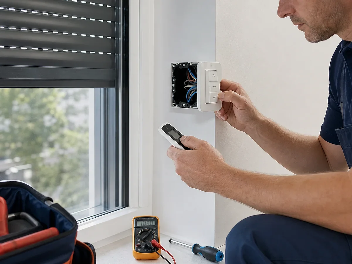 Fenster einstellen in 1130 Hietzing - Techniker bei der Prüfung